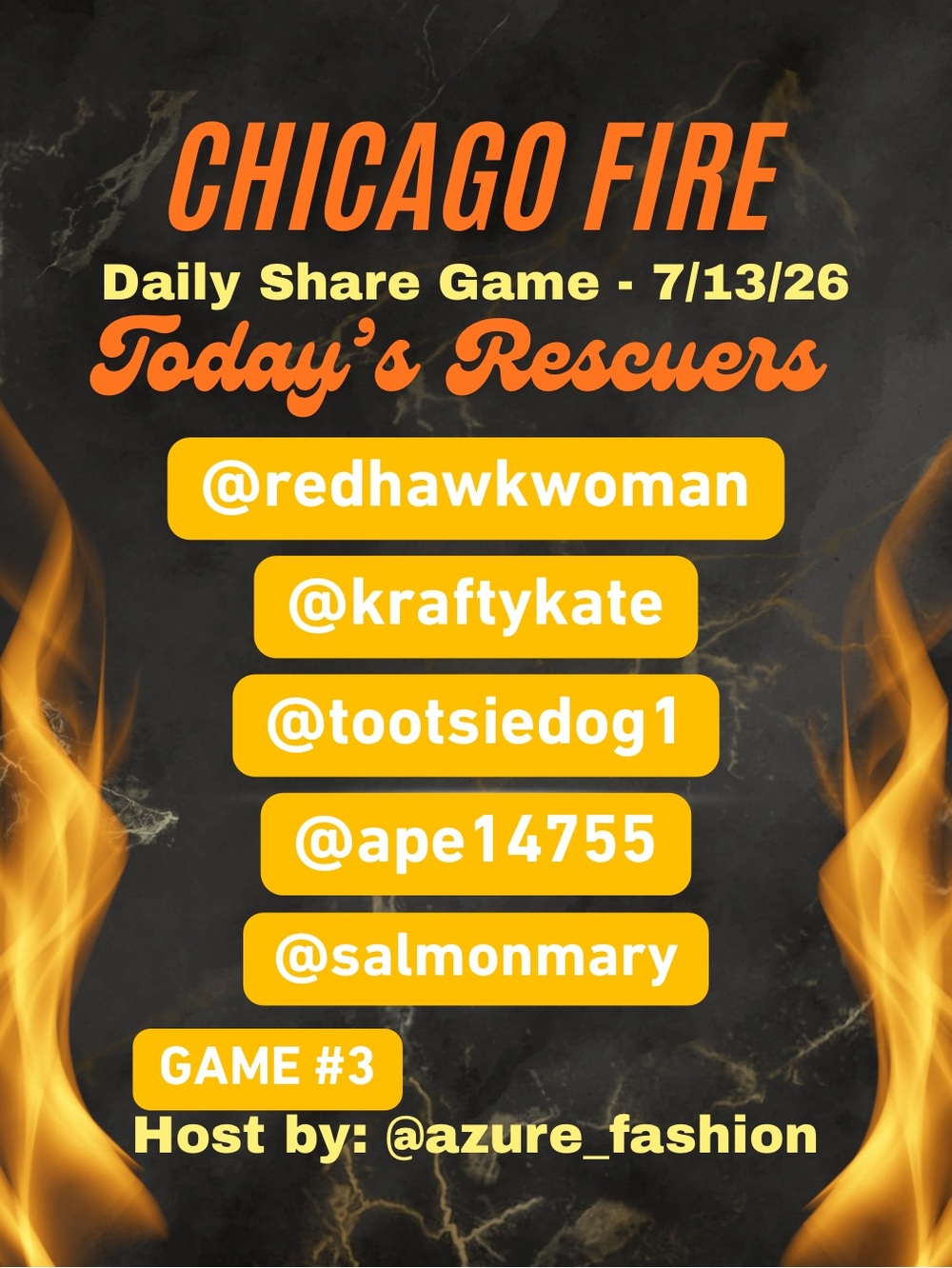 WELCOME TO CHICAGO FIRE! MONDAY’S RESCUERS ARE UP! LETS HANDLE THE 🔥🔥🔥